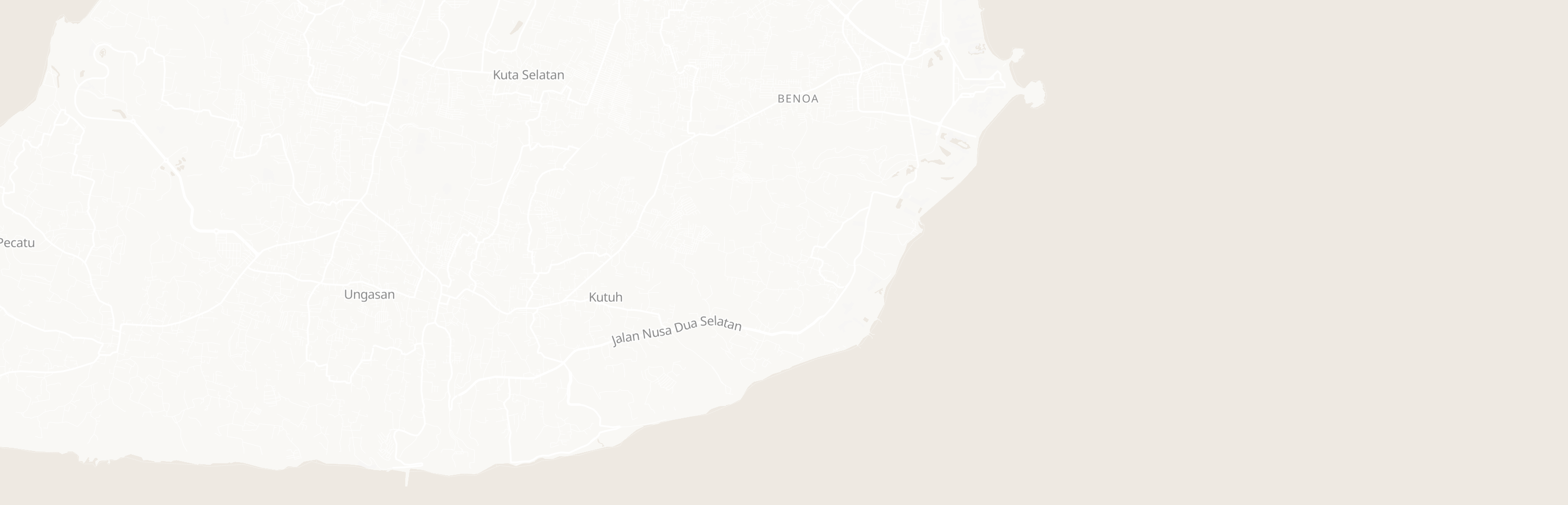 Mapa okolí Ananta Villas Nusa Dua