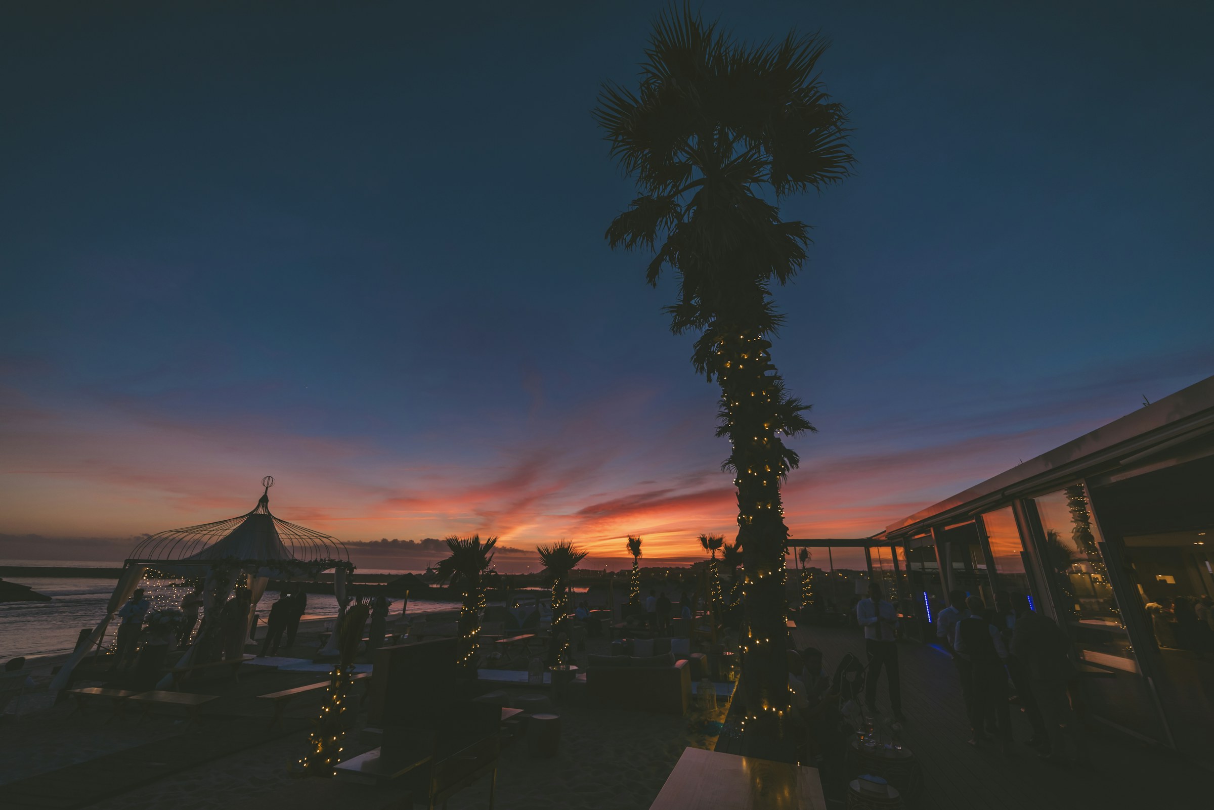 The beach club